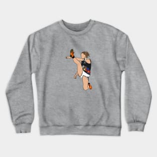 Kicklikeagirl Crewneck Sweatshirt